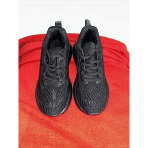 Kids Shoes Black Sneakers New 12 Run
